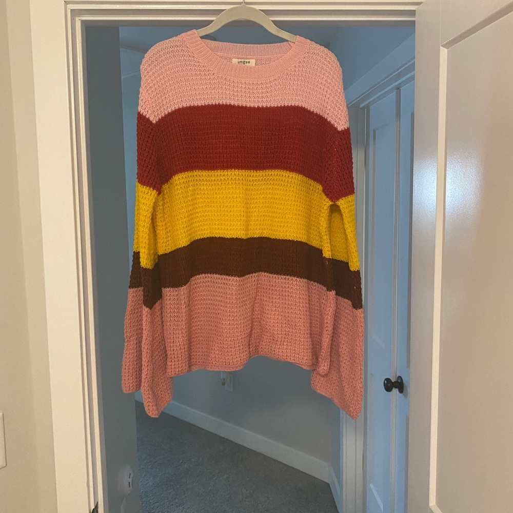 Color block sweater - Picture 2 of 3
